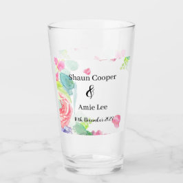 Sweet Waterverf Boho Wedding Glas