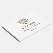 Sweet Waterverf Bouquet | Gastenboek (Hoek)