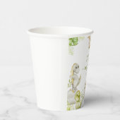 Sweet Waterverf Dinosaur Baby shower Papieren beke Papieren Bekers (Rechts)
