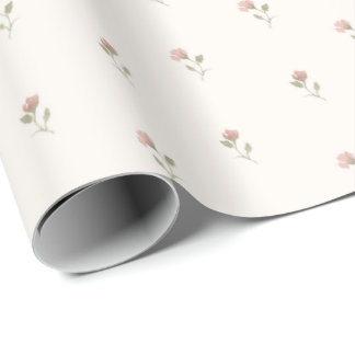 Sweet Waterverf - Floral wrapping Cadeaupapier