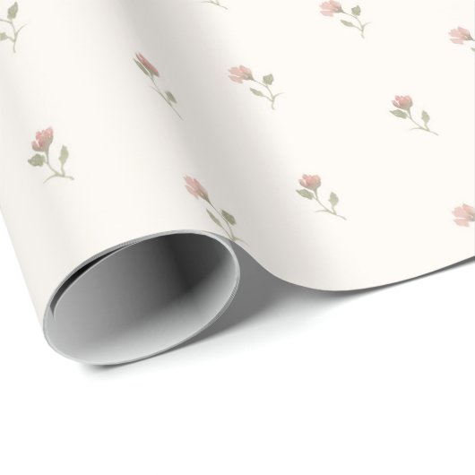 Sweet Waterverf - Floral wrapping Cadeaupapier (Rol Hoek)
