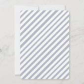 Sweet Waterverf Nautical Wreath Beach Weddenschap Kaart (Achterkant)