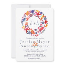 Sweet Waterverf Nautical Wreath Beach Weddenschap