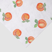 Sweet Waterverf Peach Patroon Tissuepapier (Detail)
