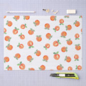 Sweet Waterverf Peach Patroon Tissuepapier (Craft)
