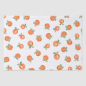 Sweet Waterverf Peach Patroon Tissuepapier (Voorkant)