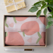 Sweet Waterverf Peach Patroon Tissuepapier (Geschenk)