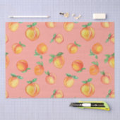 Sweet Waterverf Peach Patroon Tissuepapier (Craft)