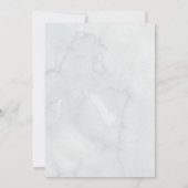 Sweet Waterverf Penguin Baby shower Kaart (Achterkant)