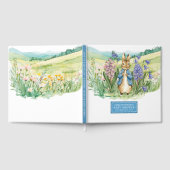 Sweet Waterverf Peter Rabbit Baby shower Gastenboek (Volledig)