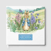 Sweet Waterverf Peter Rabbit Baby shower Gastenboek (Voorkant)