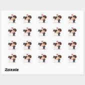 Sweet Wedding Kiss Sticker (Vel)