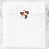 Sweet Wedding Kiss Sticker (Tas)