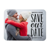 Sweet Whimsy | De foto bewaart de Datum Magneet (Horizontaal)