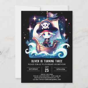 Sweet Whimsy Pirate Birthday Kaart