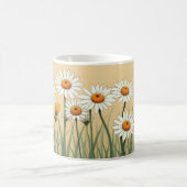 Sweet White Daisies Koffiemok (Center)