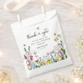 Sweet Wildflower & Bumblebee Kids Verjaardag Bedankzakje (Geknipt)