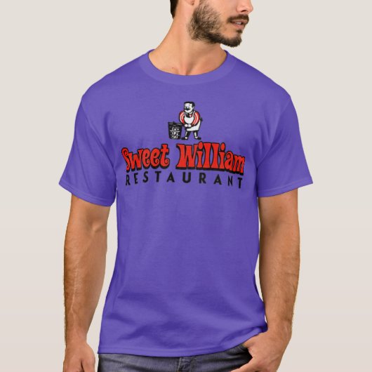 Sweet William Restaurant T-shirt (Voorkant)