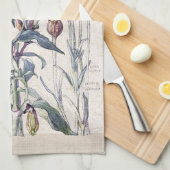 Sweet William Wildbloemen Flowers Kitchen Towels Theedoek (Quarter Fold)