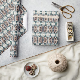 Sweet Winter Alpaca, op maat Cadeaupapier