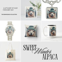 Sweet Winter Alpaca, op maat
