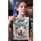 Sweet Winter Alpaca, op maat Klembord