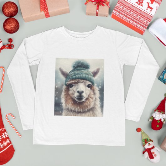 Sweet Winter Alpaca, op maat T-shirt