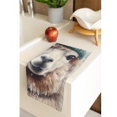 Sweet Winter Alpaca, op maat Theedoek