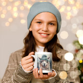 Sweet Winter Alpaca Tweekleurige Koffiemok