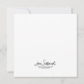 Sweet Winter Chickadee (Achterkant)