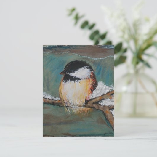 Sweet Winter Chickadee (Staand voorkant)