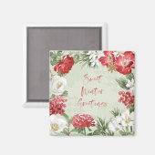 Sweet Winter Greetings Magneet (Voorkant / Achterkant)