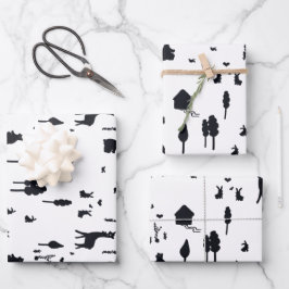 Sweet winter inpakpapier vel