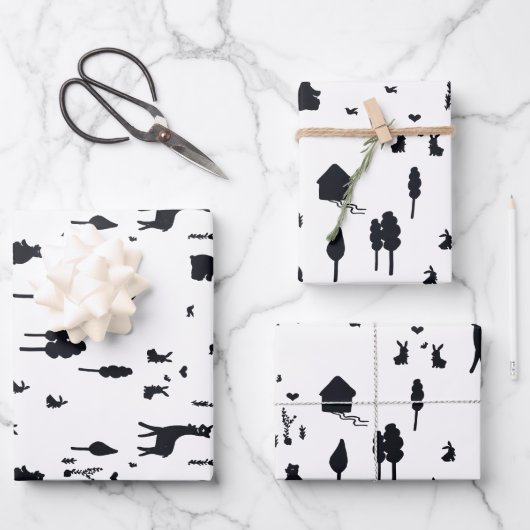 Sweet winter inpakpapier vel (Voorkant)