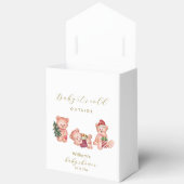 Sweet Winter It's Cold Outside Bear Baby Shower  Bedankdoosjes (Open)