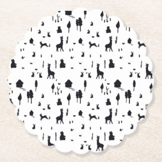 Sweet winter kartonnen onderzetters