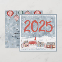 Sweet Winter Landscape 2025 Nieuwjaar vakantie Kaa