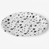 Sweet winter papieren bordje (Gekanteld)