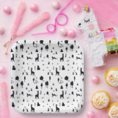 sweet winter papieren bordje (Feest)