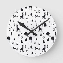 Sweet winter ronde klok