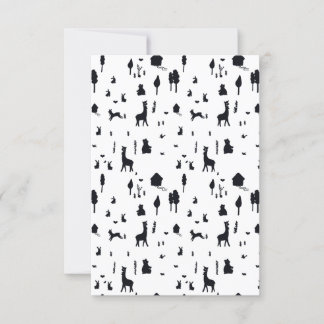 Sweet winter tarjeta invitación kaart