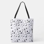Sweet winter tote bag (Achterkant)