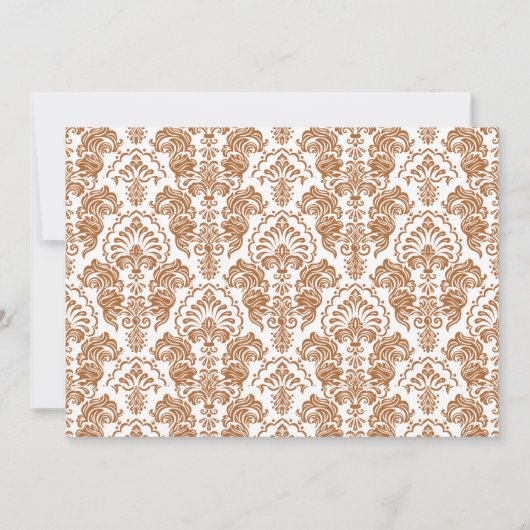 Sweet Winter Woodland Animals Baby shower Kaart (Achterkant)