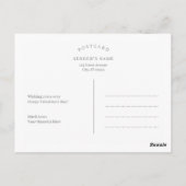 Sweet Wishes Editable Color Valentijns Briefkaart (Achterkant)