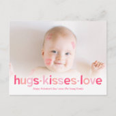 Sweet Wishes Editable Color Valentijns Briefkaart (Voorkant)