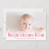 Sweet Wishes Editable Color Valentijnsdag Kaart (Voorkant)