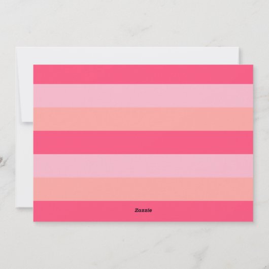 Sweet Wishes Editable Color Valentijnsdag Kaart (Achterkant)