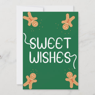 Sweet Wishes Platte kerstkaart