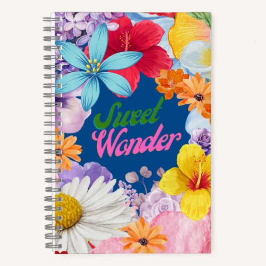 Sweet Wonder Notitieboek (Voorkant)
