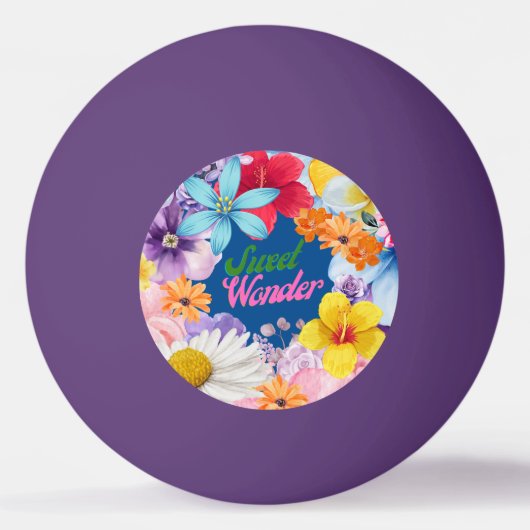 Sweet Wonder Pingpongbal (Voorkant)